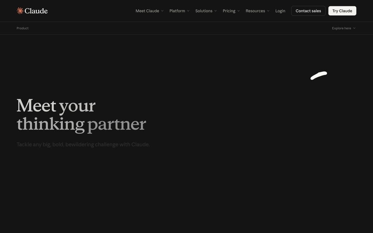 Claude product pages — screenshots used editorially; all rights belong to the vendor Claude — the product's features, from the vendor's site