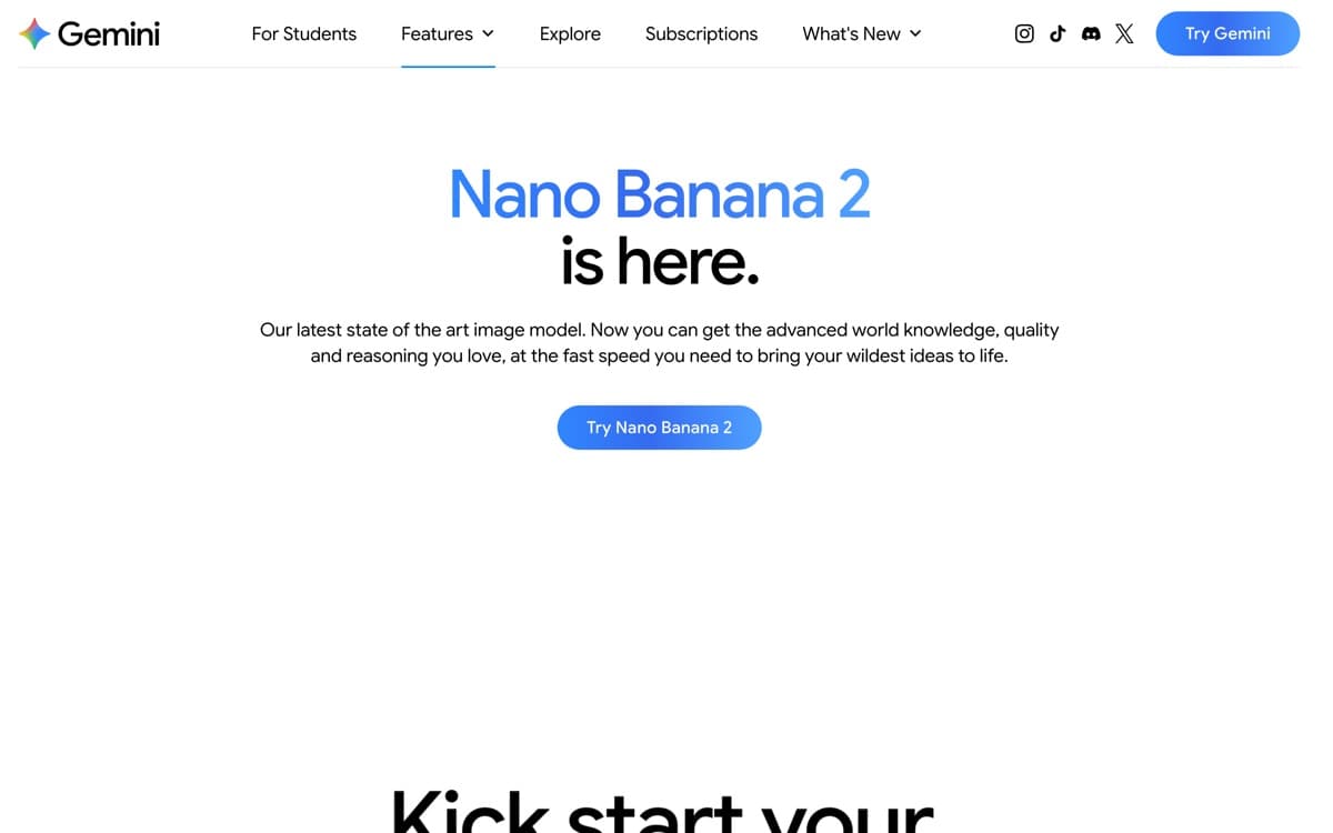 Nano Banana Pro product pages — screenshots used editorially; all rights belong to the vendor Nano Banana Pro — the product's features, from the vendor's site